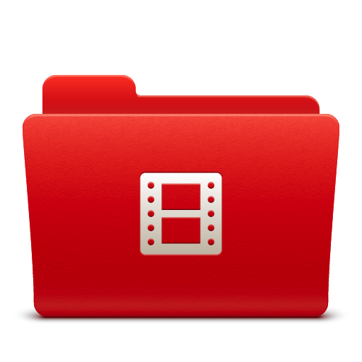 Video Folder Icon 512x512 png
